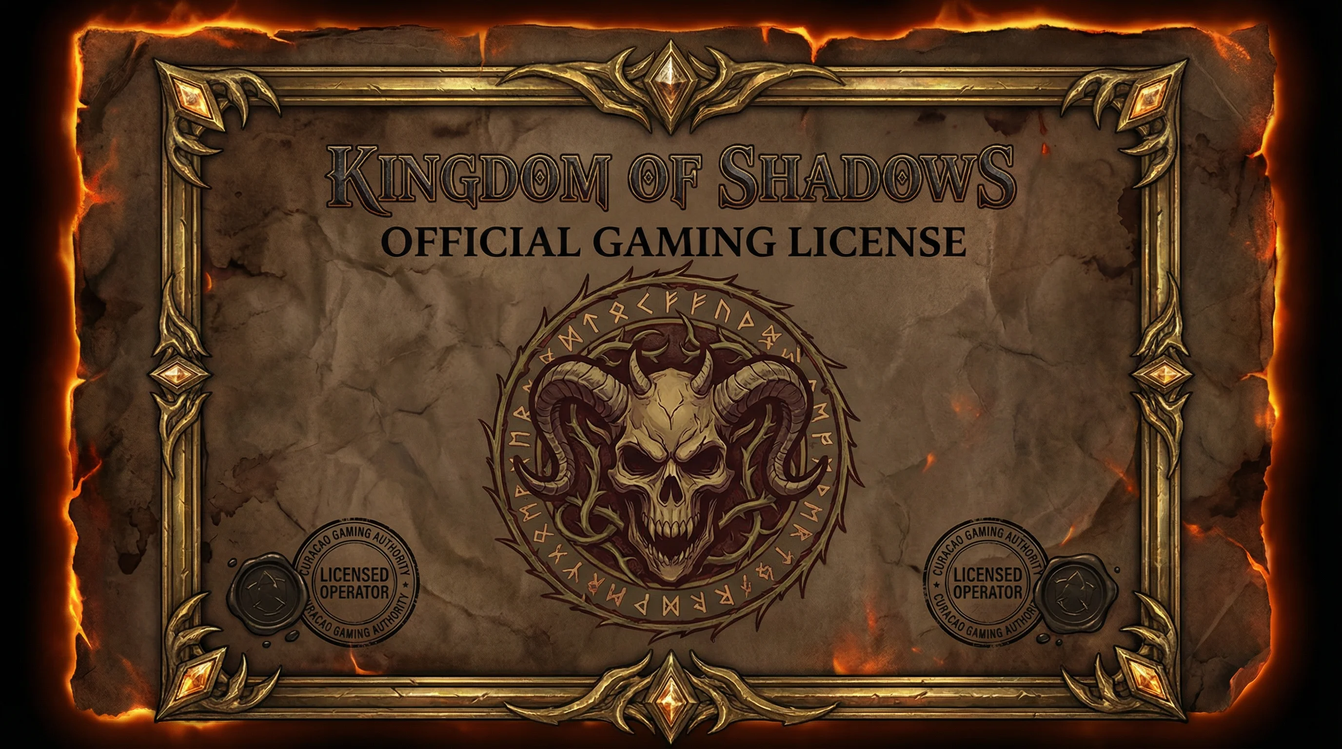 Certificado de licença de jogos Curaçao eGaming do luckbet